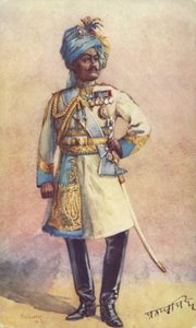 Maharaja vezérőrnagy, Sir Pratap Singh Bahadur, indiai katona